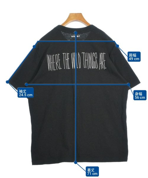 sacai เสื้อยืด/เสื้อท็อปส์