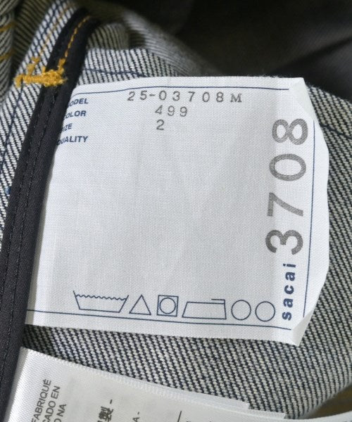 sacai แจ็คเก็ตยีนส์