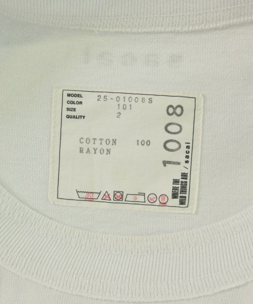sacai เสื้อยืด/เสื้อท็อปส์