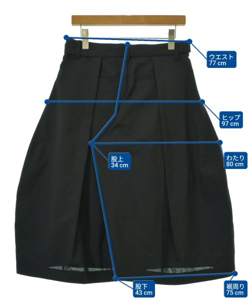 sacai กางเกงขาสั้น