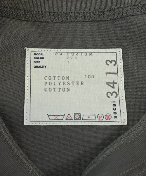 sacai เสื้อยืด/เสื้อท็อปส์