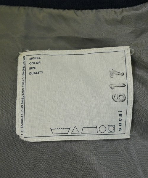 sacai แจ็คเก็ตลำลอง