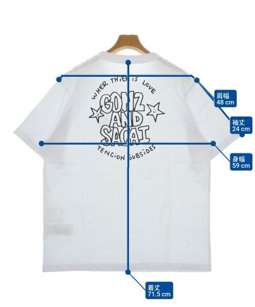 sacai เสื้อยืด/เสื้อท็อปส์