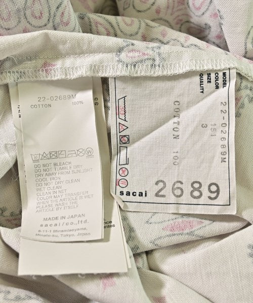 sacai เสื้อลำลอง