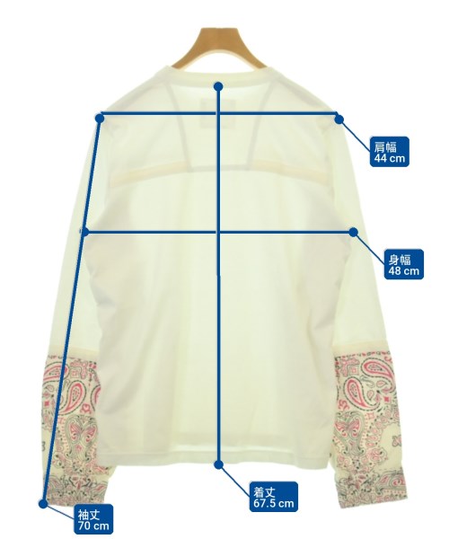 sacai เสื้อยืด/เสื้อท็อปส์