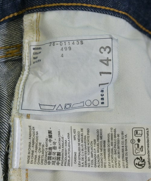 sacai ยีนส์