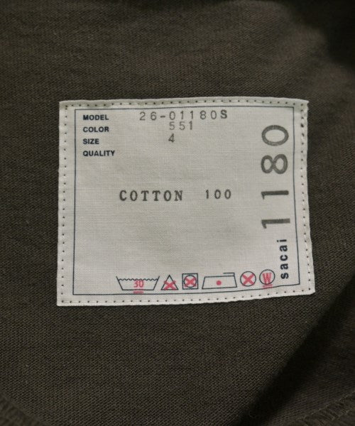 sacai เสื้อยืด/เสื้อท็อปส์