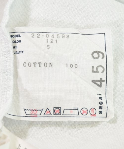 sacai เสื้อยืด/เสื้อท็อปส์