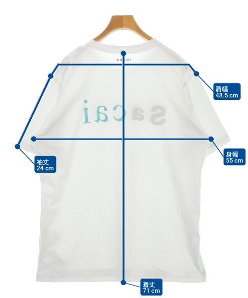 sacai เสื้อยืด/เสื้อท็อปส์