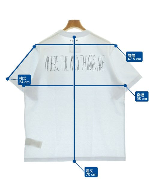 sacai เสื้อยืด/เสื้อท็อปส์