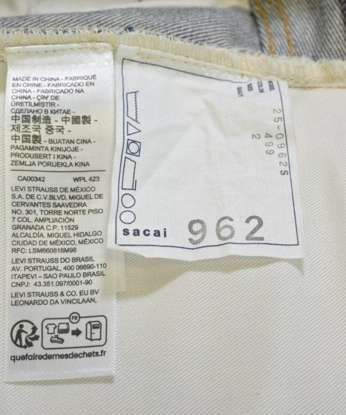sacai ยีนส์