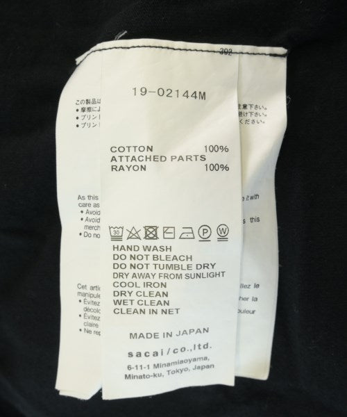 sacai เสื้อยืด/เสื้อท็อปส์