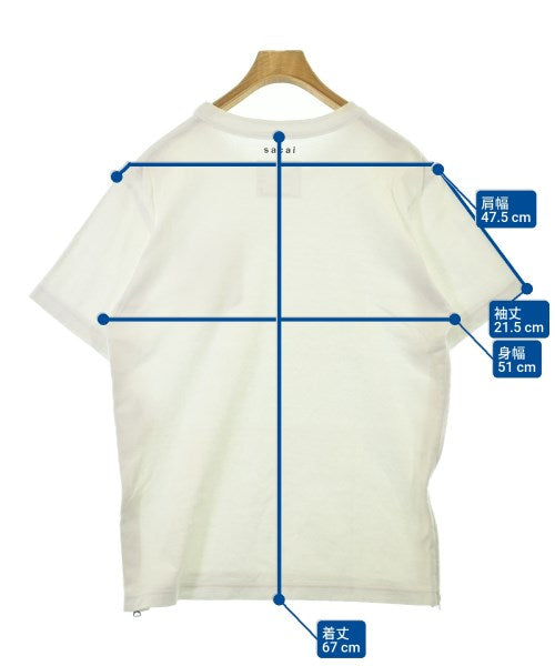 sacai เสื้อยืด/เสื้อท็อปส์