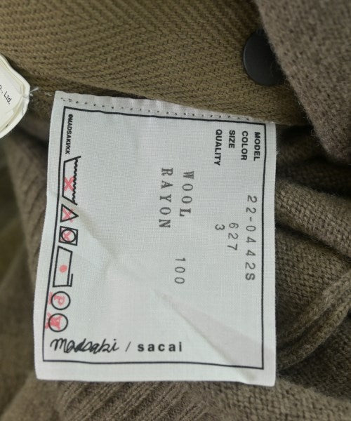sacai เสื้อยืด/เสื้อท็อปส์