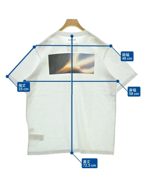 sacai เสื้อยืด/เสื้อท็อปส์