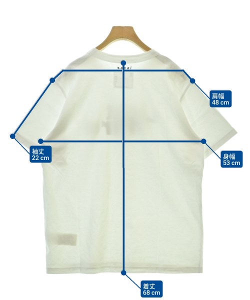 sacai เสื้อยืด/เสื้อท็อปส์