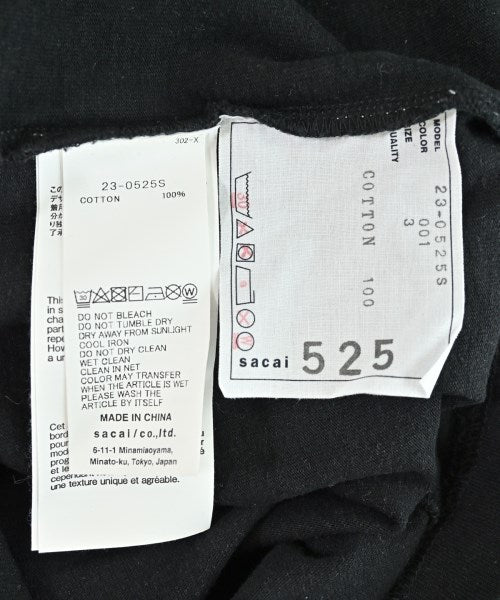 sacai เสื้อยืด/เสื้อท็อปส์