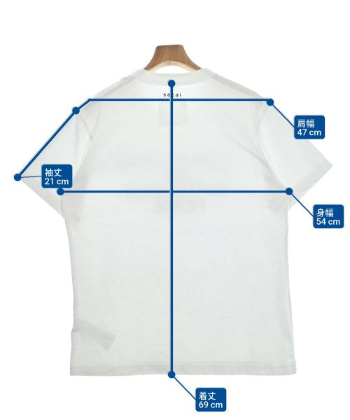 sacai เสื้อยืด/เสื้อท็อปส์