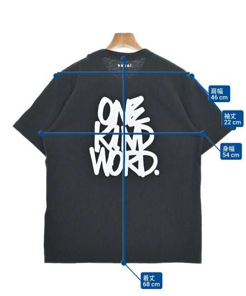 sacai เสื้อยืด/เสื้อท็อปส์