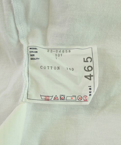sacai เสื้อยืด/เสื้อท็อปส์