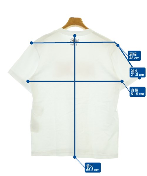 sacai เสื้อยืด/เสื้อท็อปส์