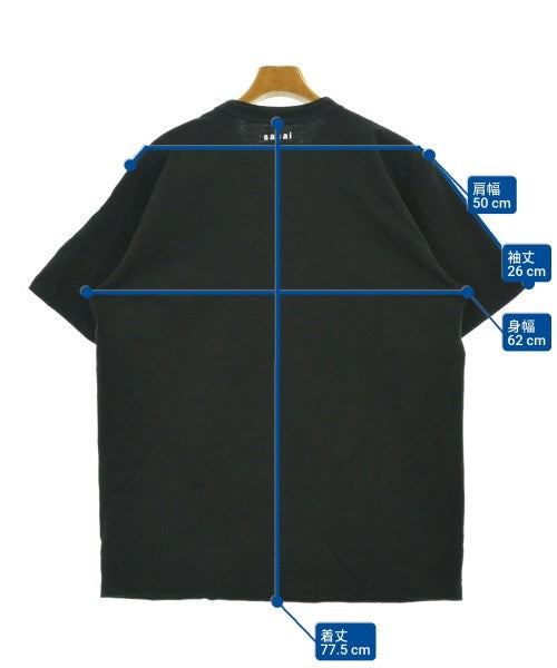sacai เสื้อยืด/เสื้อท็อปส์
