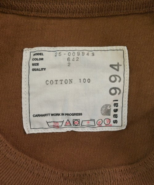 sacai เสื้อยืด/เสื้อท็อปส์