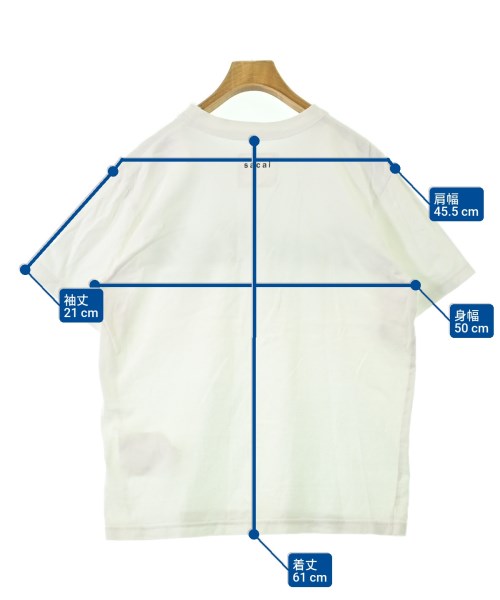 sacai เสื้อยืด/เสื้อท็อปส์