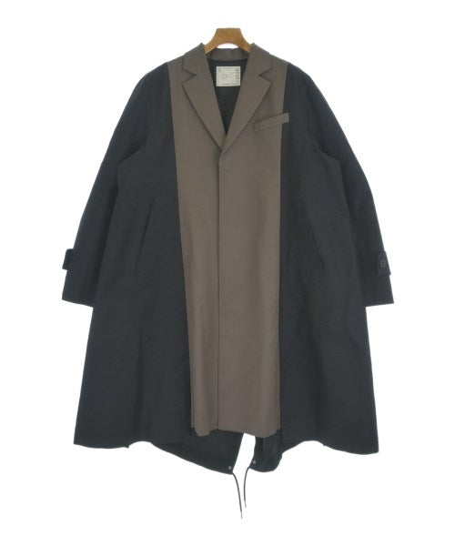 sacai เสื้อโค้ทเชสเตอร์ฟิลด์