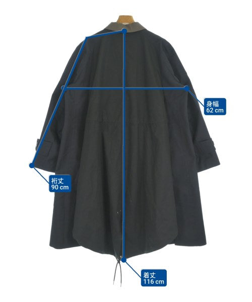 sacai เสื้อโค้ทเชสเตอร์ฟิลด์