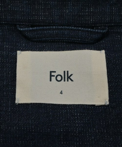 FOLK แจ็คเก็ตยีนส์