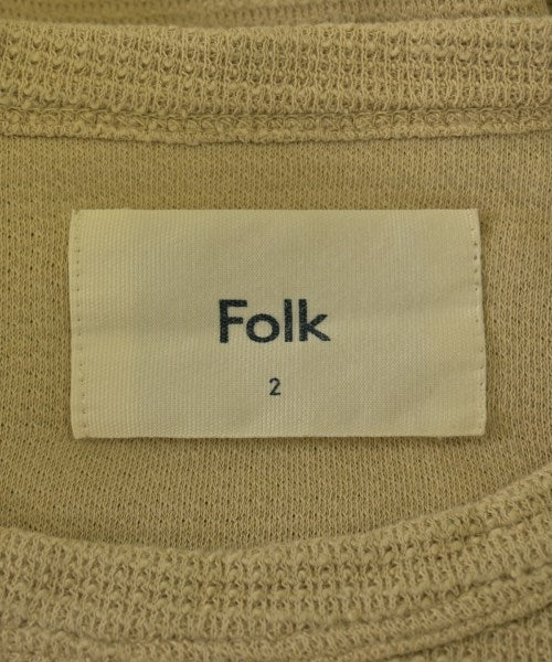 FOLK เสื้อยืด/เสื้อท็อปส์