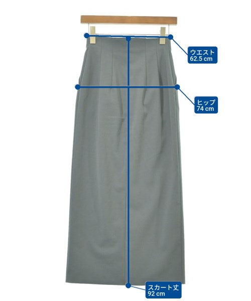 BLACK by moussy กระโปรงยาว/แม็กซี่ยาว