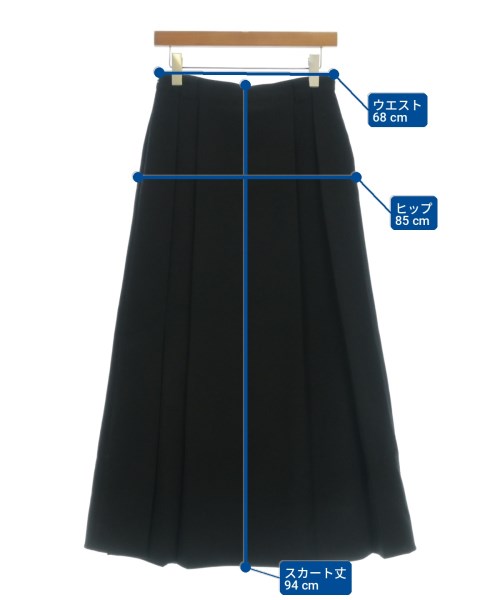 BLACK by moussy กระโปรงยาว/แม็กซี่ยาว