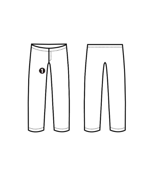 MHL. กางเกงมีกระเป๋าข้างกางเกง2-4 กระเป๋า