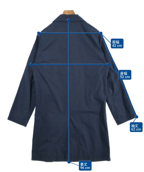 SHIPS JET BLUE เสื้อคลุมคอปก Soutien