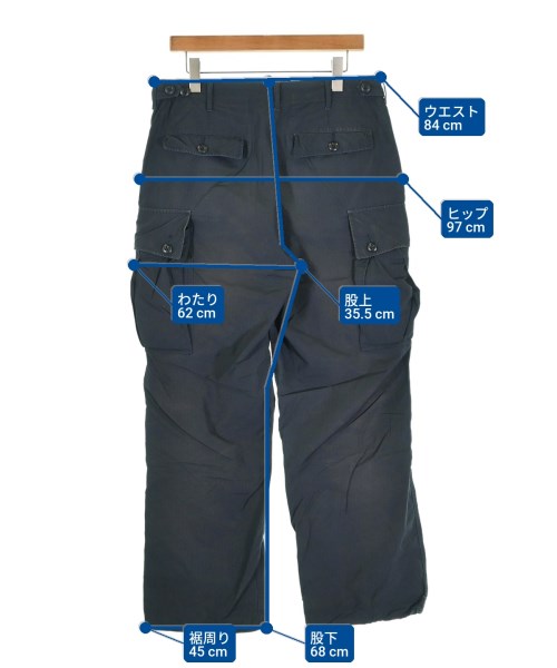 BEAMS PLUS กางเกงมีกระเป๋าข้างกางเกง2-4 กระเป๋า