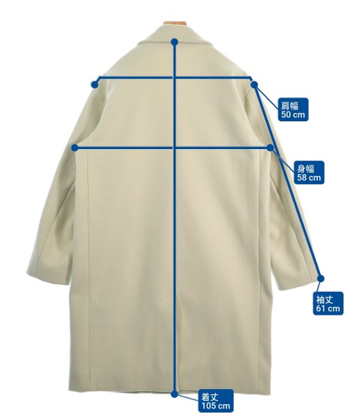 BEAMS HEART เสื้อโค้ทเชสเตอร์ฟิลด์