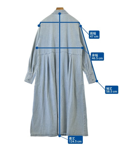 BEAMS HEART เดรสที่เป็นเสื้อเชิ้ตตัวยาว