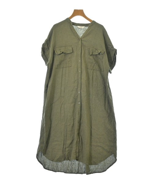 BEAMS HEART เดรสที่เป็นเสื้อเชิ้ตตัวยาว