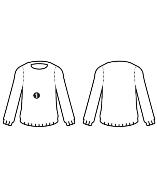 COLLAGE GALLARDAGALANTE เสื้อกันหนาว