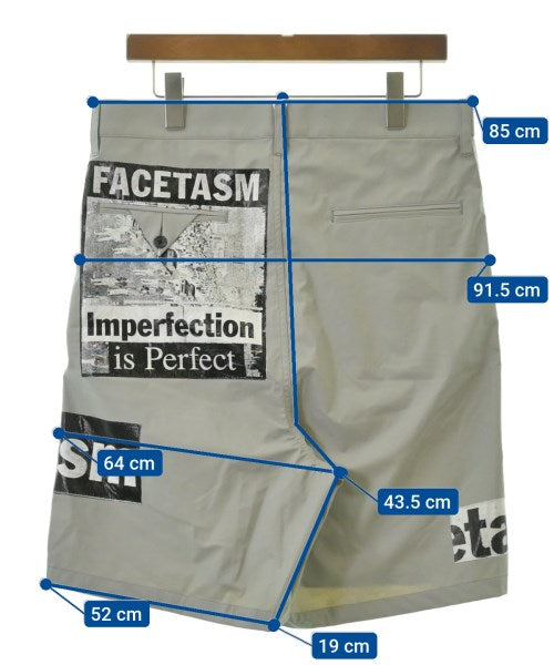 FACETASM กางเกงขาสั้น