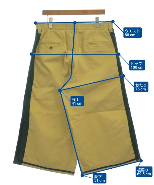 FACETASM กางเกง 5 ส่วน