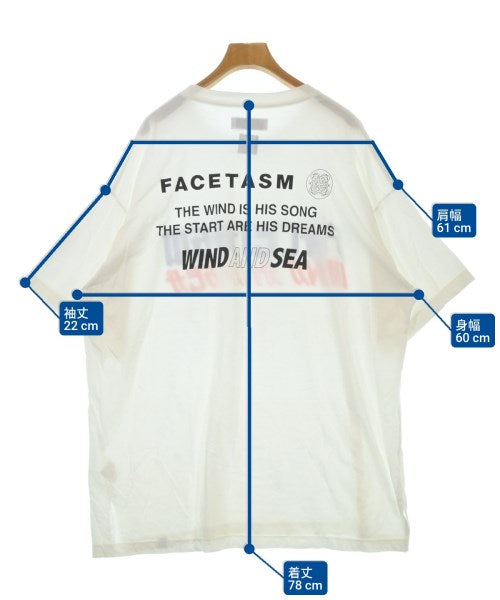 FACETASM เสื้อยืด/เสื้อท็อปส์