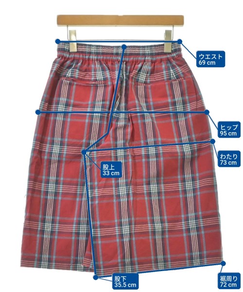 FACETASM กางเกงขาสั้น