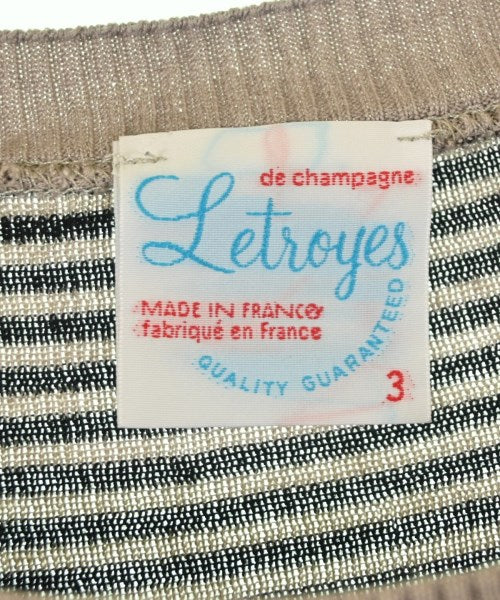Letroyes เสื้อยืด/เสื้อท็อปส์