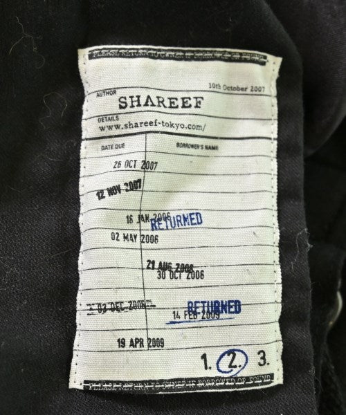 SHAREEF กางเกงมีกระเป๋าข้างกางเกง2-4 กระเป๋า