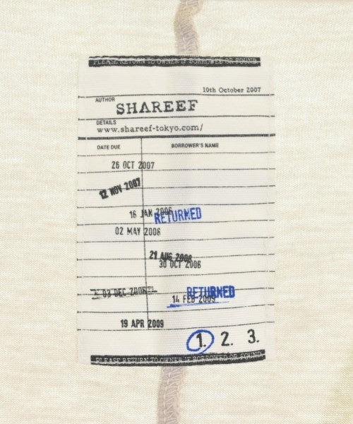 SHAREEF เสื้อยืด/เสื้อท็อปส์