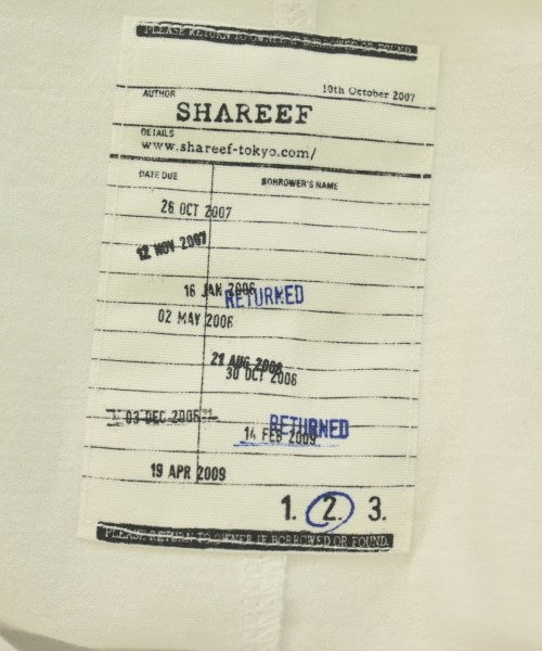 SHAREEF เสื้อยืด/เสื้อท็อปส์