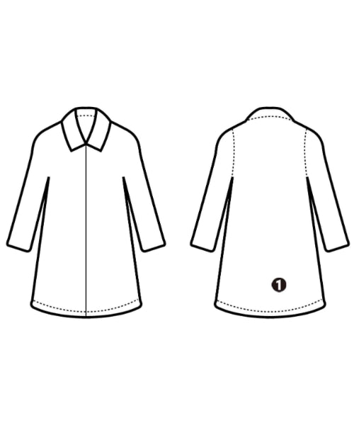 SHAREEF เสื้อโค้ทเชสเตอร์ฟิลด์